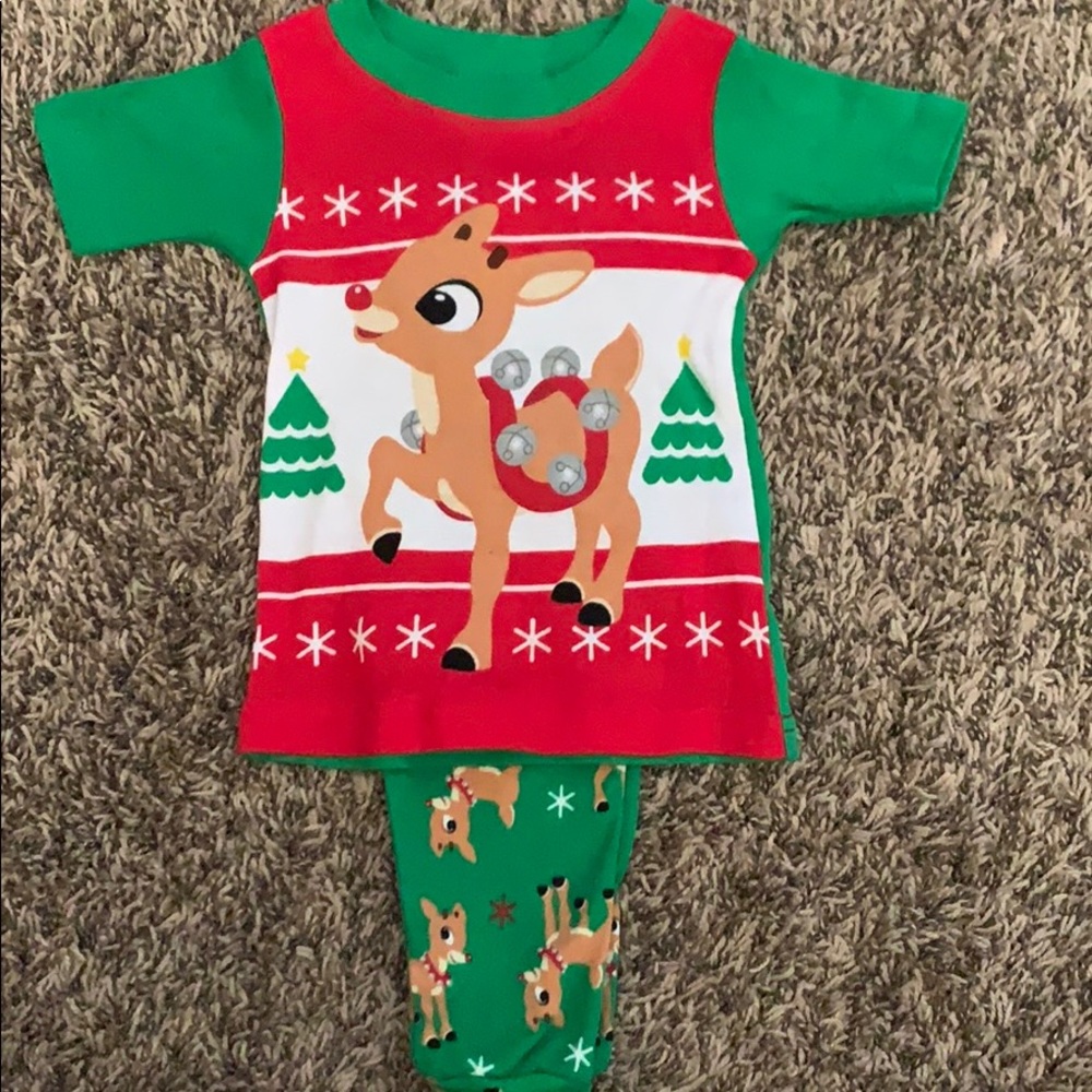 Baby Boy Christmas Pajama Set